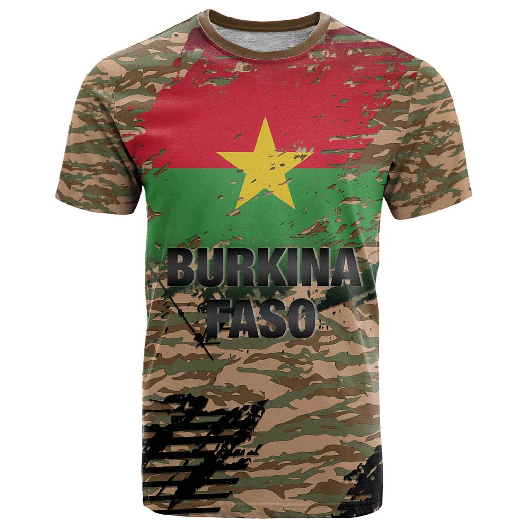 Burkina Faso Military T Shirt Bravo Caption Traore! Viva Burkina Faso Nation!