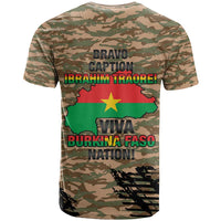 Burkina Faso Military T Shirt Bravo Caption Traore! Viva Burkina Faso Nation!
