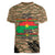 Burkina Faso Military Women V-Neck T-Shirt Bravo Caption Traore! Viva Burkina Faso Nation!