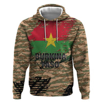 Burkina Faso Military Zip Hoodie Bravo Caption Traore! Viva Burkina Faso Nation!