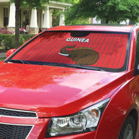 Guinea Football Auto Sun Shade Allez Syli National - Wonder Print Shop