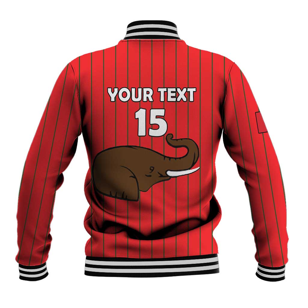 Custom Guinea Football Baseball Jacket Allez Syli National - Wonder Print Shop
