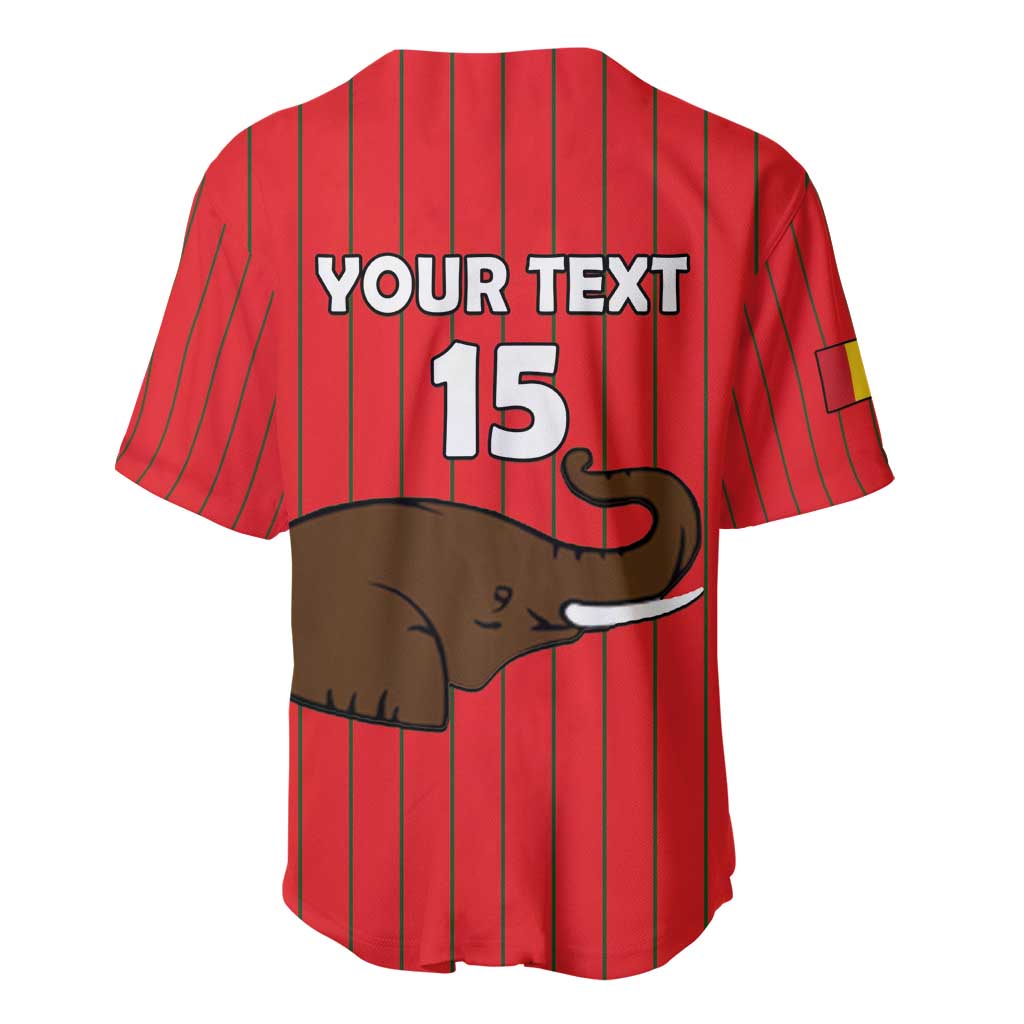 Custom Guinea Football Baseball Jersey Allez Syli National - Wonder Print Shop