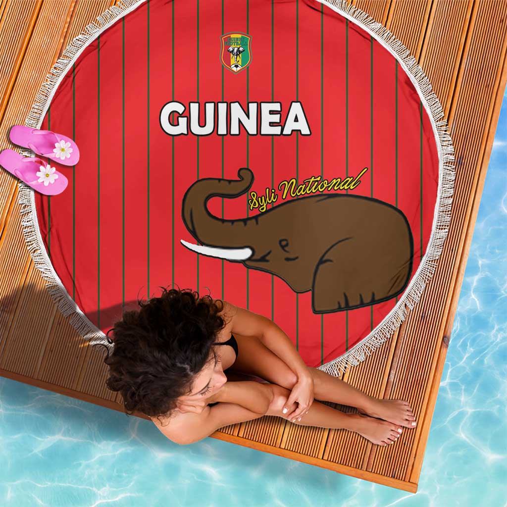 Guinea Football Beach Blanket Allez Syli National - Wonder Print Shop