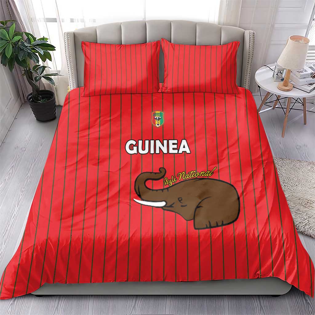 Guinea Football Bedding Set Allez Syli National - Wonder Print Shop