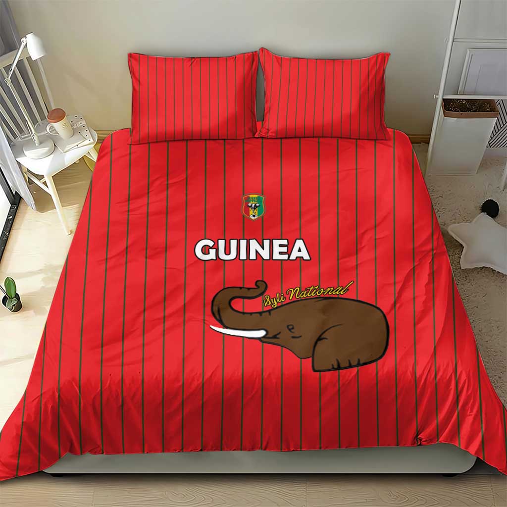 Guinea Football Bedding Set Allez Syli National - Wonder Print Shop