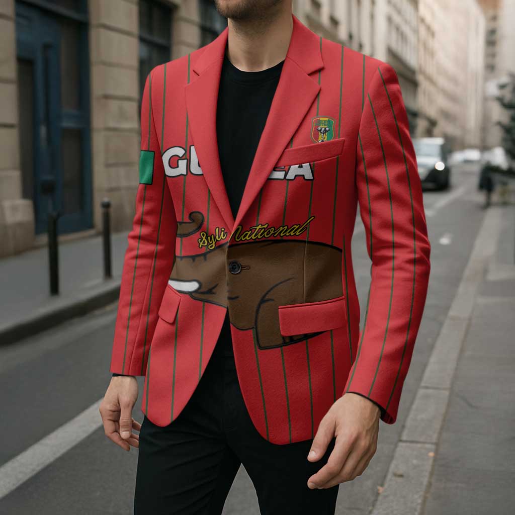 Custom Guinea Football Blazer Allez Syli National - Wonder Print Shop