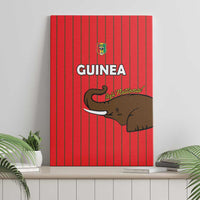 Guinea Football Canvas Wall Art Allez Syli National - Wonder Print Shop