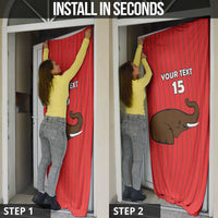 Guinea Football Door Cover Allez Syli National - Wonder Print Shop