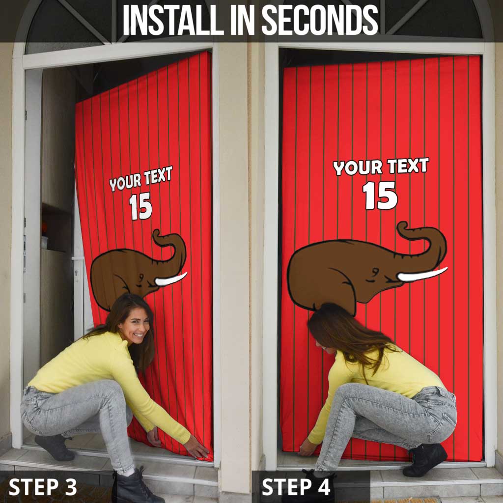 Guinea Football Door Cover Allez Syli National - Wonder Print Shop