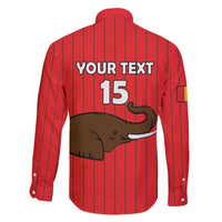 Custom Guinea Football Family Matching Off The Shoulder Long Sleeve Dress and Hawaiian Shirt Allez Syli National - Wonder Print Shop