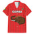 Custom Guinea Football Family Matching Off Shoulder Maxi Dress and Hawaiian Shirt Allez Syli National - Wonder Print Shop