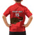 Custom Guinea Football Family Matching Off Shoulder Short Dress and Hawaiian Shirt Allez Syli National - Wonder Print Shop