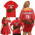 Custom Guinea Football Family Matching Off Shoulder Short Dress and Hawaiian Shirt Allez Syli National - Wonder Print Shop