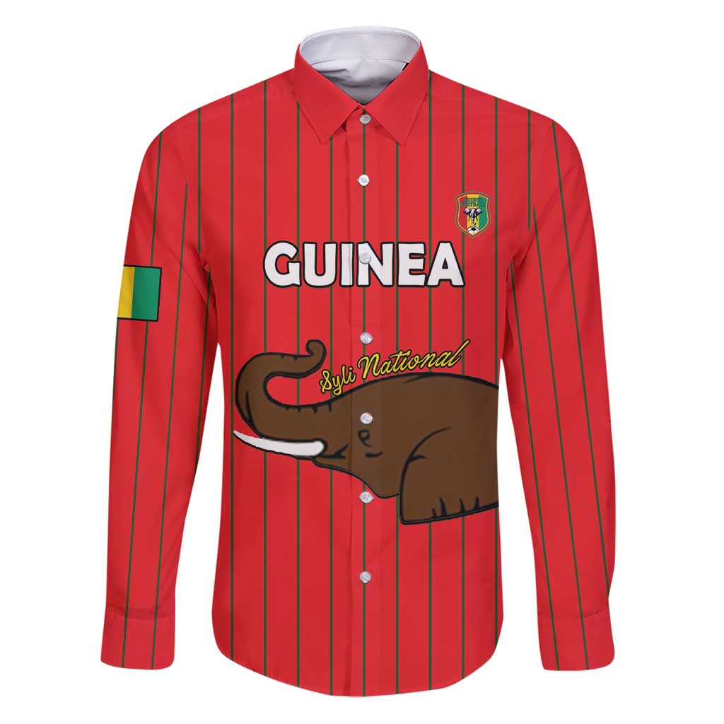 Custom Guinea Football Family Matching Puletasi and Hawaiian Shirt Allez Syli National - Wonder Print Shop