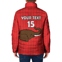 Custom Guinea Football Padded Jacket Allez Syli National - Wonder Print Shop