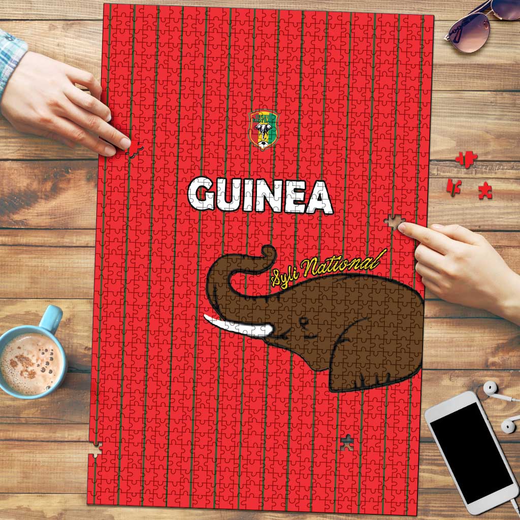 Guinea Football Puzzle Allez Syli National - Wonder Print Shop
