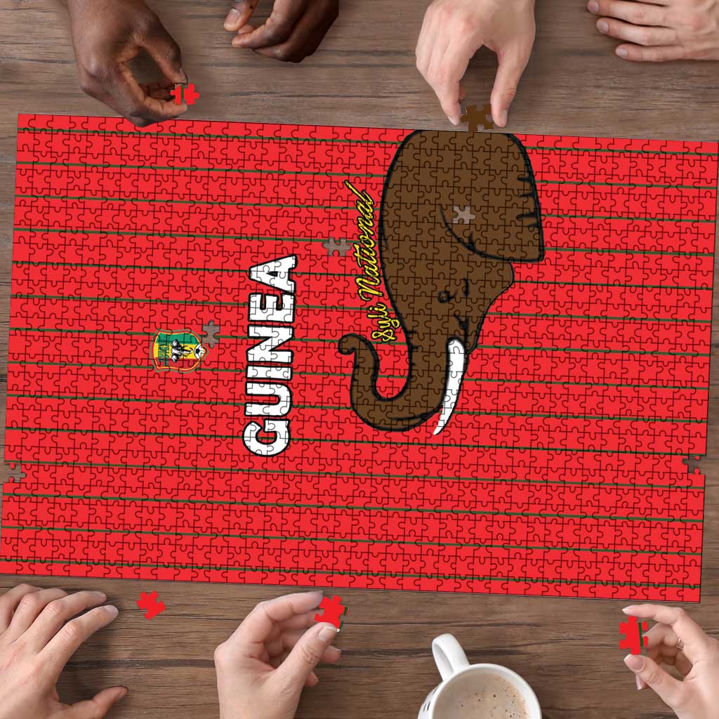 Guinea Football Puzzle Allez Syli National - Wonder Print Shop