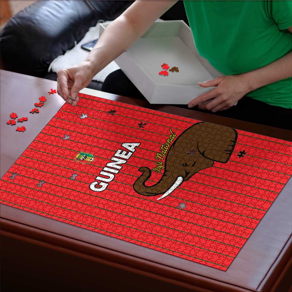 Guinea Football Puzzle Allez Syli National - Wonder Print Shop