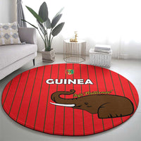 Guinea Football Round Carpet Allez Syli National - Wonder Print Shop