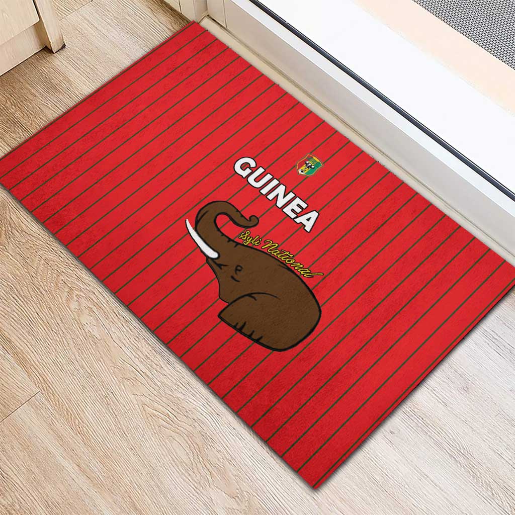 Guinea Football Rubber Doormat Allez Syli National - Wonder Print Shop