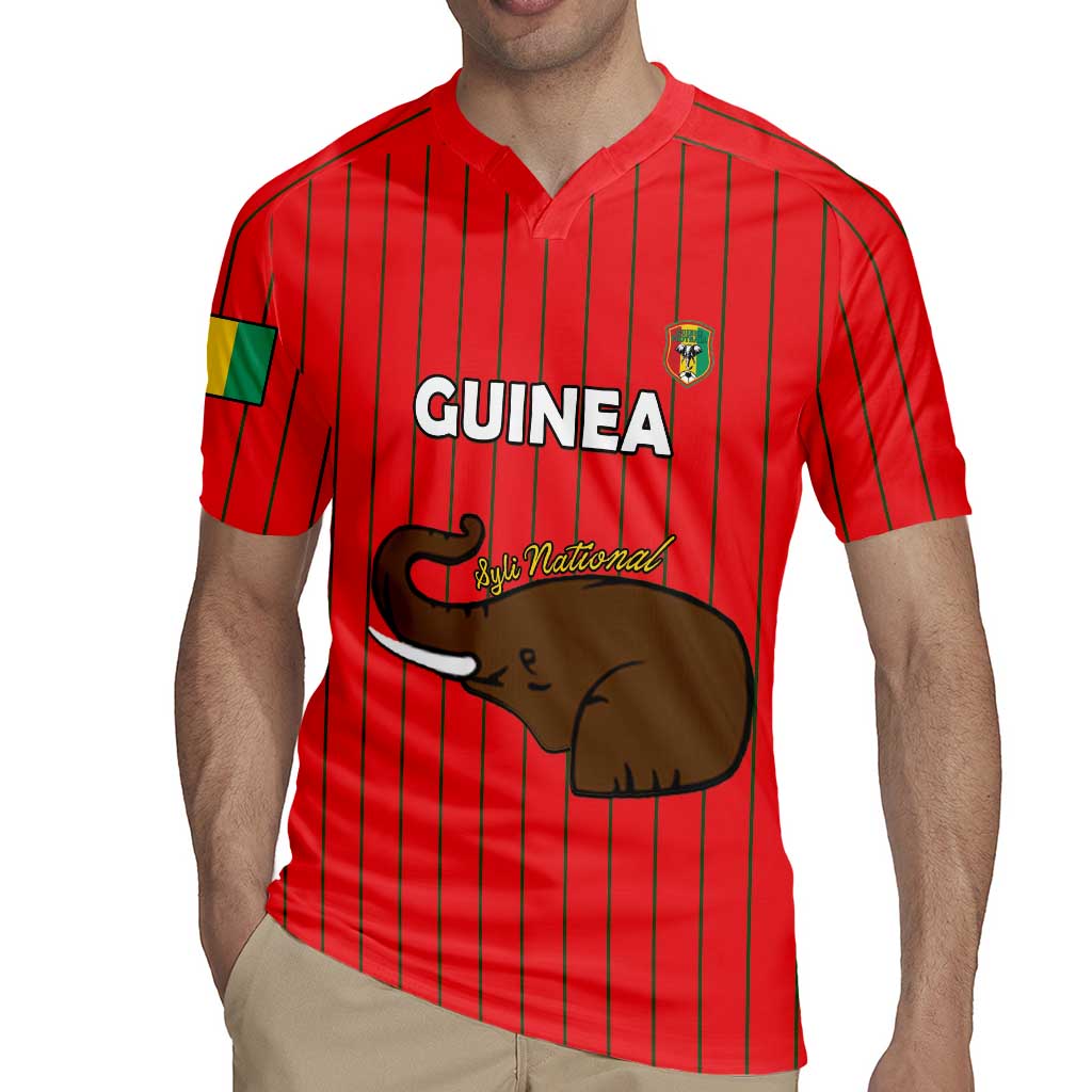 Custom Guinea Football Rugby Jersey Allez Syli National - Wonder Print Shop