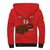 Custom Guinea Football Sherpa Hoodie Allez Syli National - Wonder Print Shop