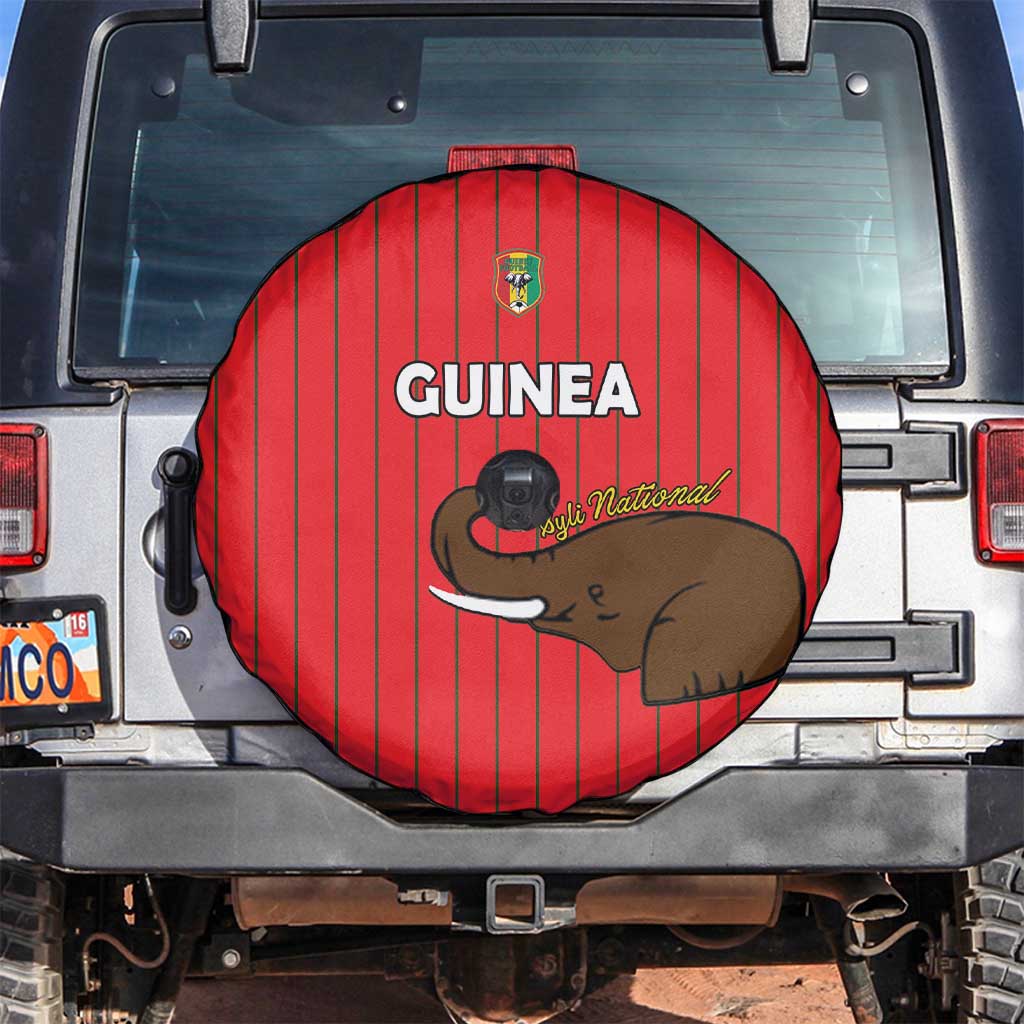 Guinea Football Spare Tire Cover Allez Syli National - Wonder Print Shop