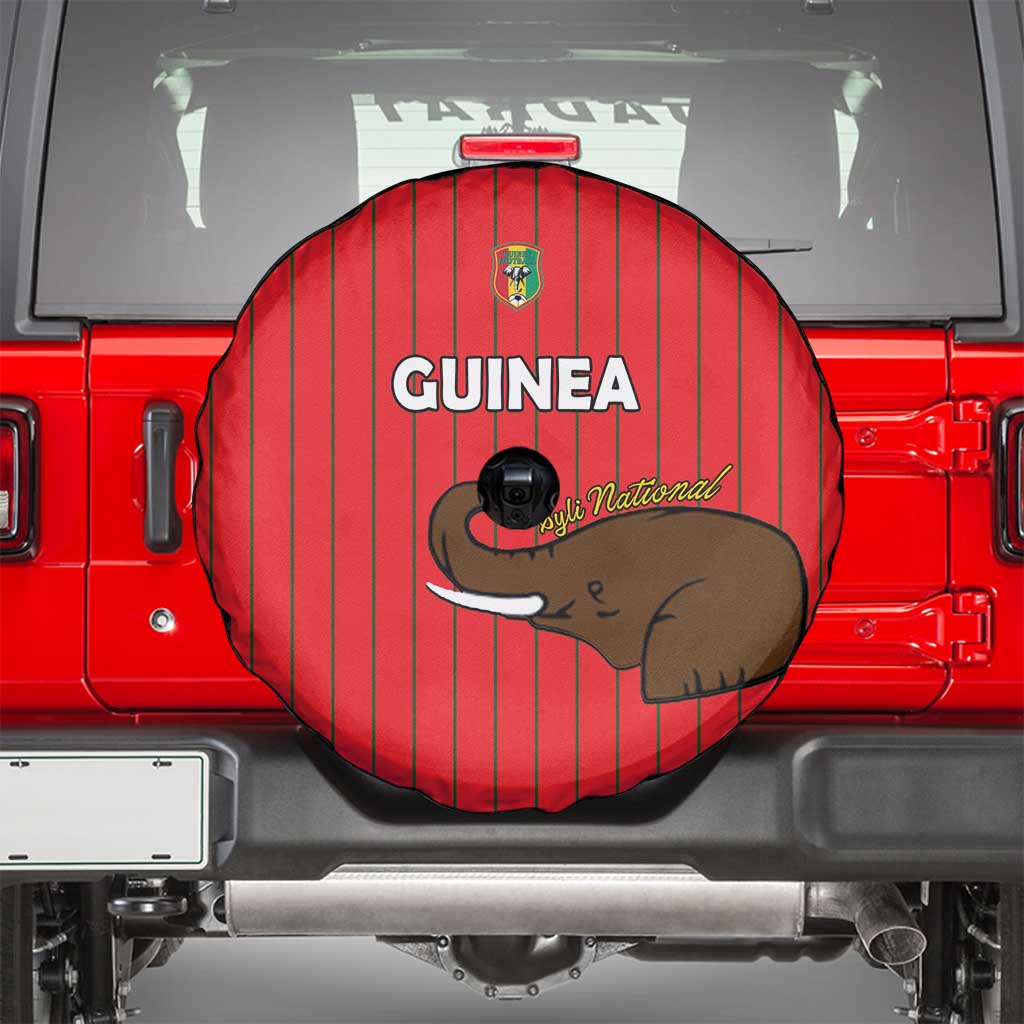 Guinea Football Spare Tire Cover Allez Syli National - Wonder Print Shop