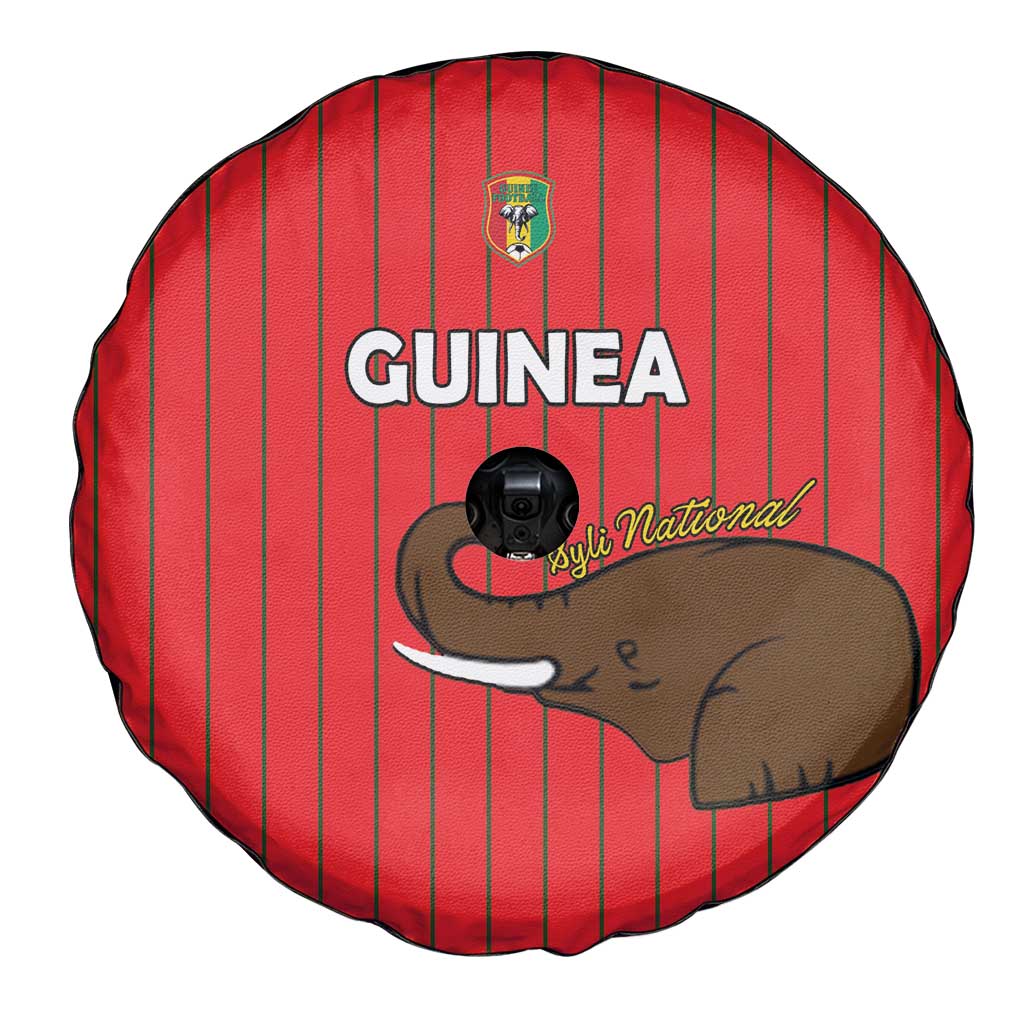 Guinea Football Spare Tire Cover Allez Syli National - Wonder Print Shop