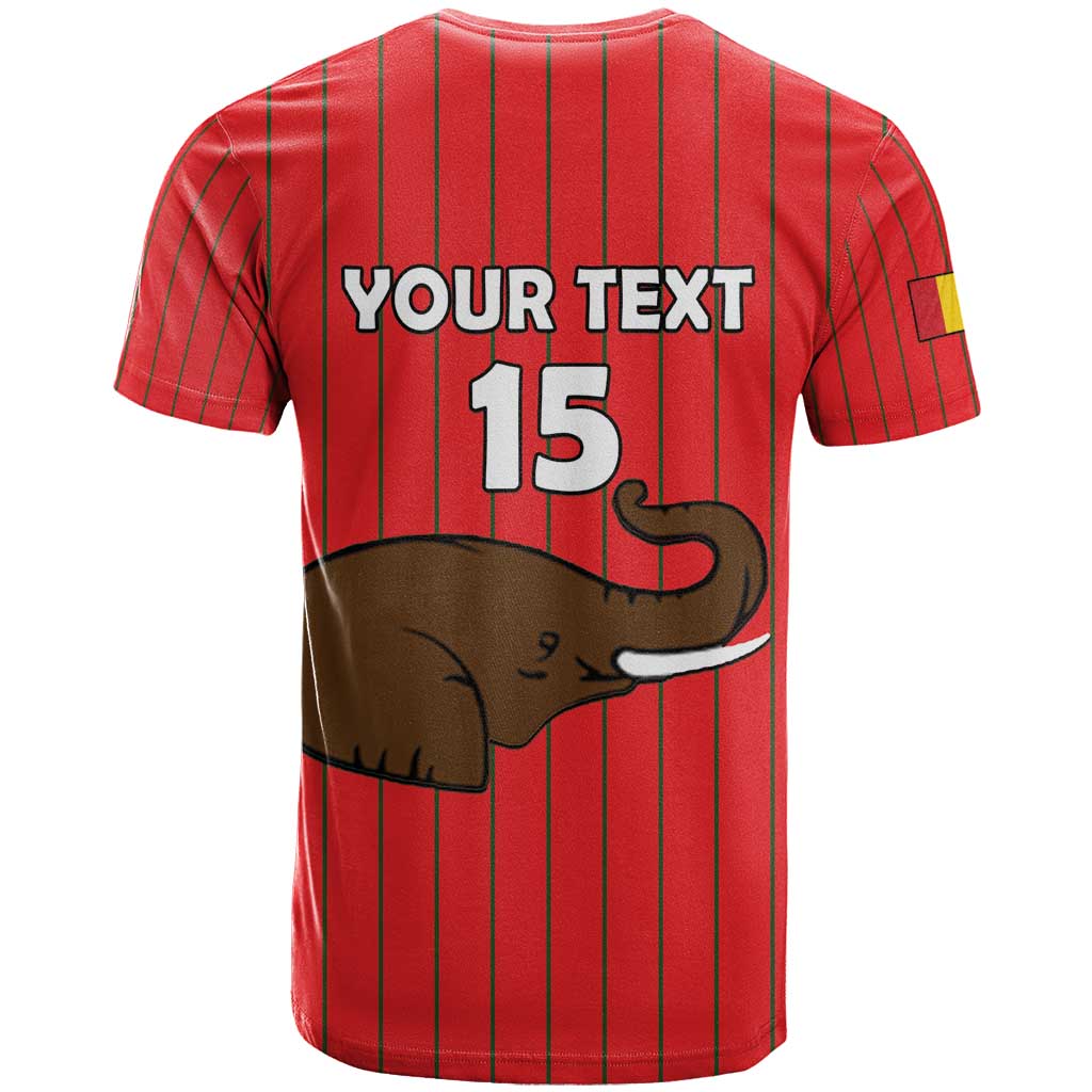 Custom Guinea Football T Shirt Allez Syli National - Wonder Print Shop