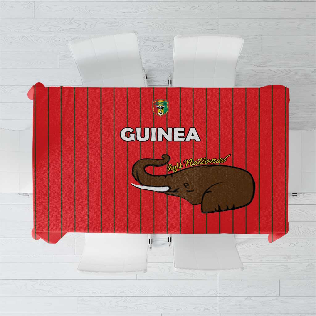 Guinea Football Tablecloth Allez Syli National - Wonder Print Shop