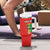 Custom Guinea Football Tumbler With Handle Allez Syli National - Wonder Print Shop