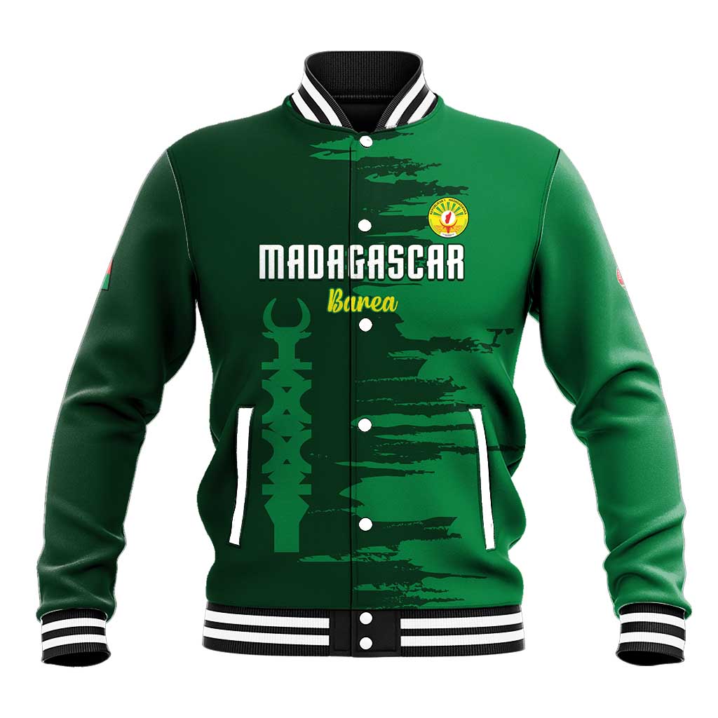 Custom Madagascar Football Baseball Jacket Go Barea - Wonder Print Shop