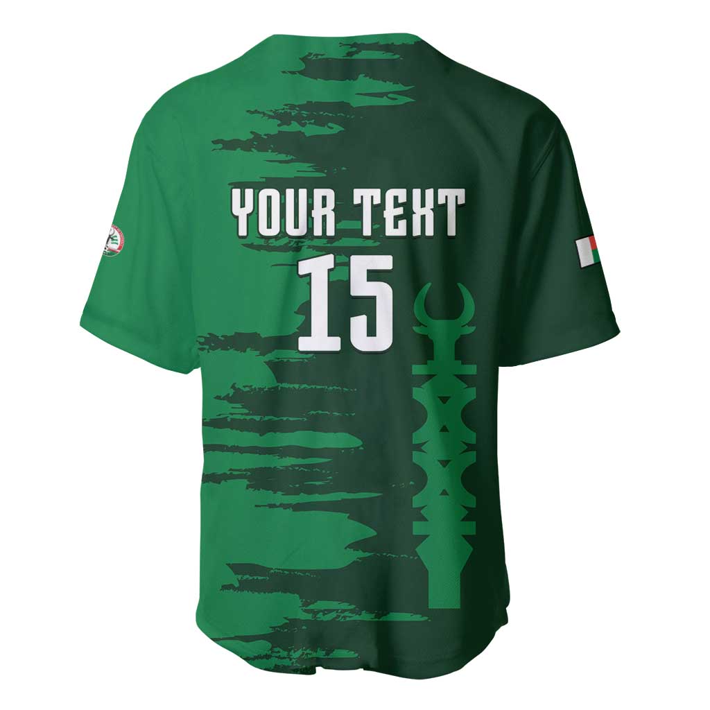 Custom Madagascar Football Baseball Jersey Go Barea - Wonder Print Shop