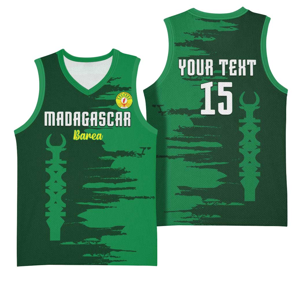 Custom Madagascar Football Basketball Jersey Go Barea - Wonder Print Shop