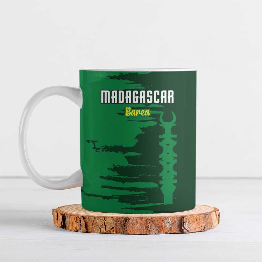 Custom Madagascar Football Ceramic Mug Go Barea - Wonder Print Shop