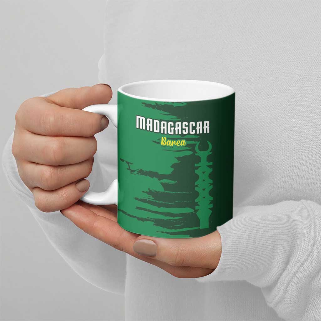 Custom Madagascar Football Ceramic Mug Go Barea - Wonder Print Shop