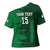 Custom Madagascar Football Cross Shoulder Shirt Go Barea - Wonder Print Shop