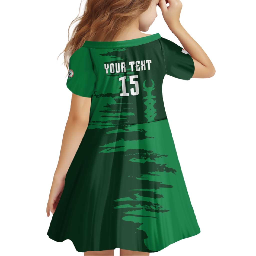 Custom Madagascar Football Family Matching Long Sleeve Bodycon Dress and Hawaiian Shirt Go Barea - Wonder Print Shop