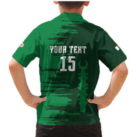 Custom Madagascar Football Family Matching Mermaid Dress and Hawaiian Shirt Go Barea - Wonder Print Shop