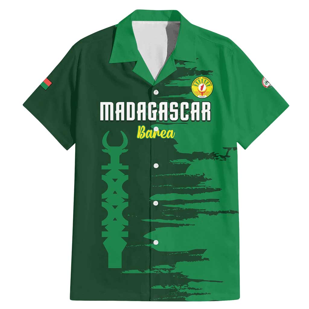 Custom Madagascar Football Family Matching Mermaid Dress and Hawaiian Shirt Go Barea - Wonder Print Shop