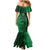 Custom Madagascar Football Family Matching Mermaid Dress and Hawaiian Shirt Go Barea - Wonder Print Shop
