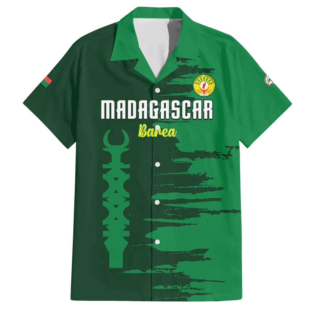 Custom Madagascar Football Family Matching Off Shoulder Maxi Dress and Hawaiian Shirt Go Barea - Wonder Print Shop