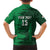 Custom Madagascar Football Family Matching Short Sleeve Bodycon Dress and Hawaiian Shirt Go Barea - Wonder Print Shop