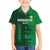 Custom Madagascar Football Family Matching Short Sleeve Bodycon Dress and Hawaiian Shirt Go Barea - Wonder Print Shop