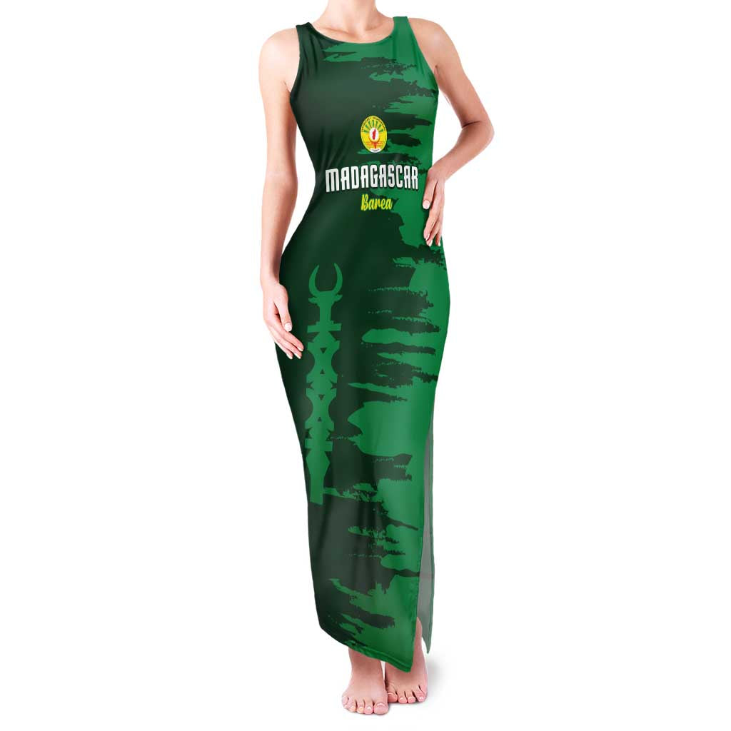 Custom Madagascar Football Family Matching Tank Maxi Dress and Hawaiian Shirt Go Barea - Wonder Print Shop