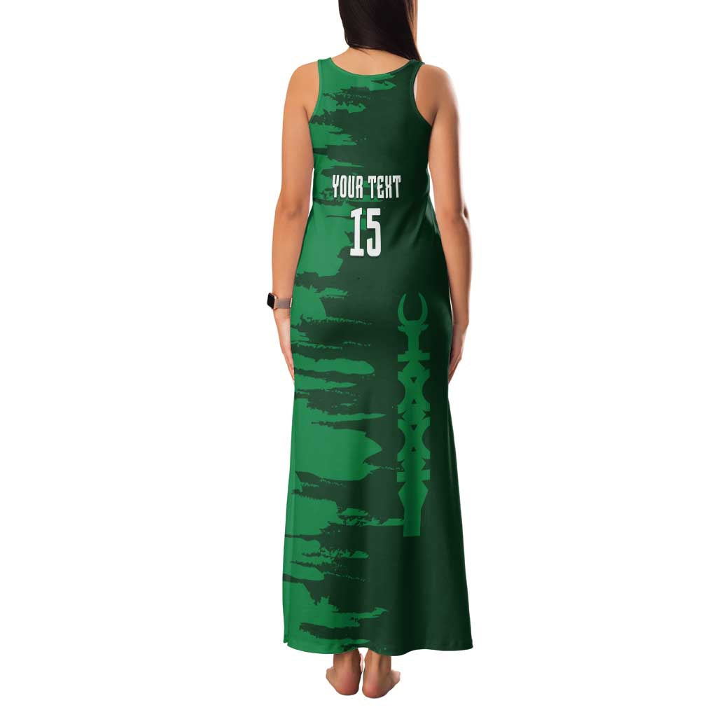 Custom Madagascar Football Family Matching Tank Maxi Dress and Hawaiian Shirt Go Barea - Wonder Print Shop