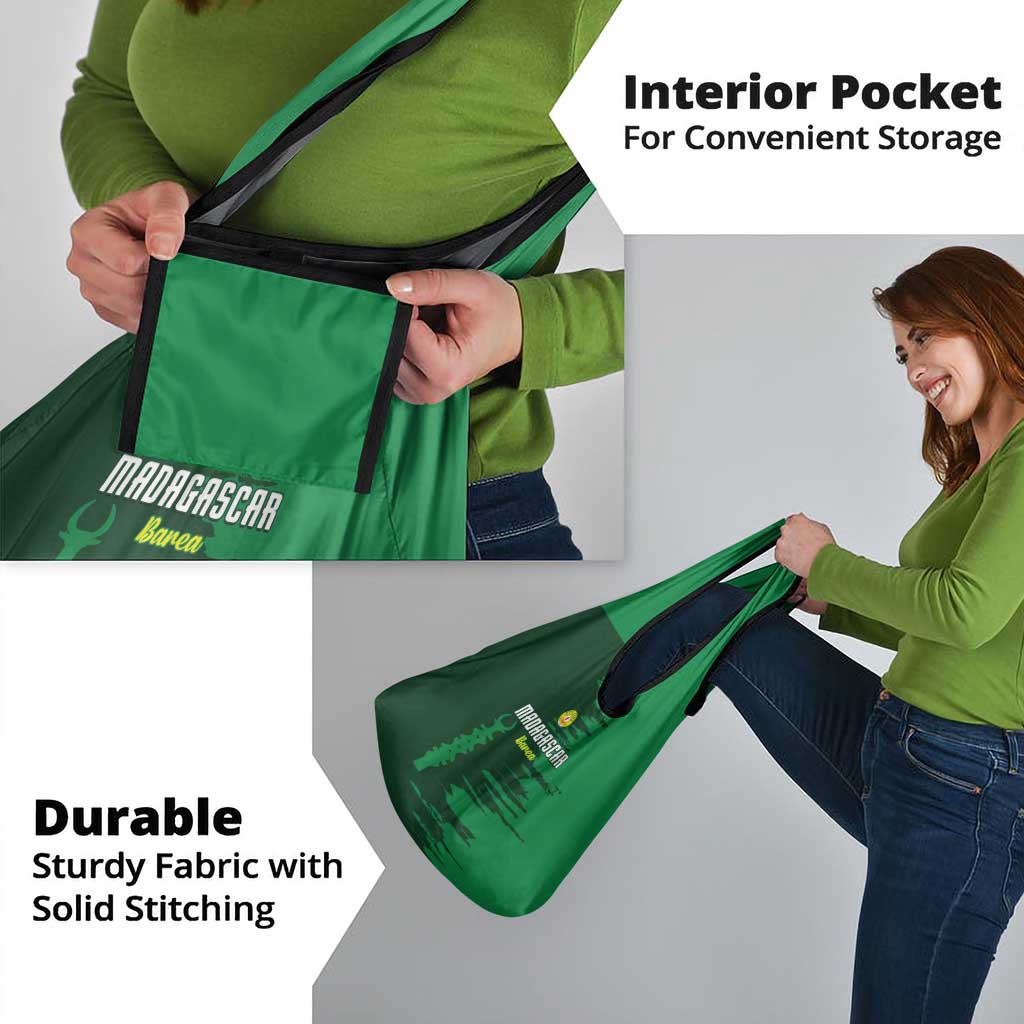 Madagascar Football Grocery Bag Go Barea - Wonder Print Shop