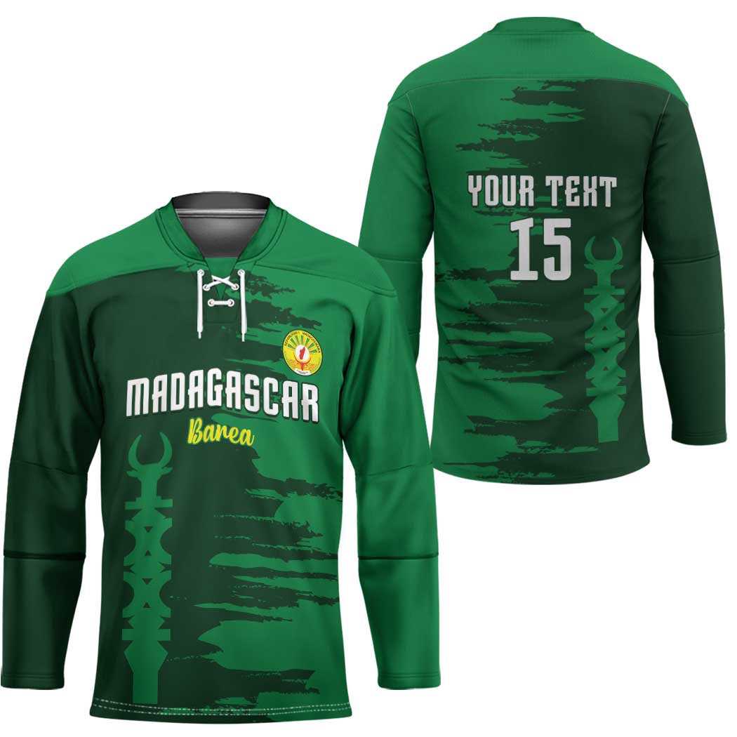 Custom Madagascar Football Hockey Jersey Go Barea - Wonder Print Shop